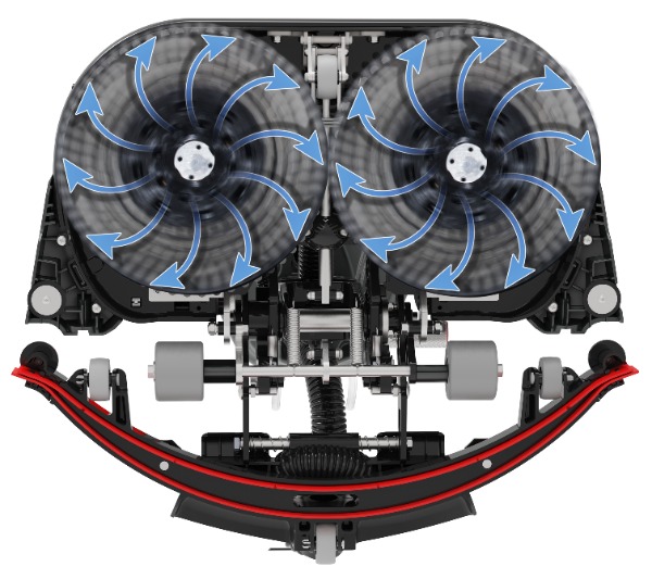 Numatic Nuclean Compact 440 Scrubber Drier With Single Battery